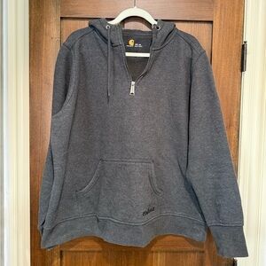 Carhartt Hooded Quarter-Zip Sweatshirt